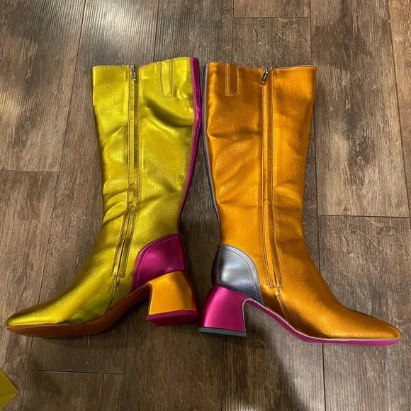 🌺Circus by Sam Edelman Multicolor Heeled Boots - Picture 3 of 4